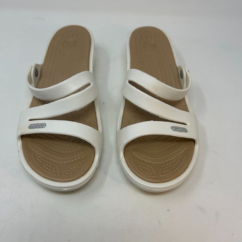 Crocs Patricia Wedge Sandals Womens Size 10 - Picture 3 of 8